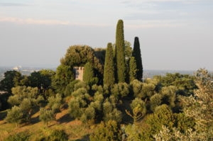 Panorama di Vicenza dalla terrazza di Monte Berico